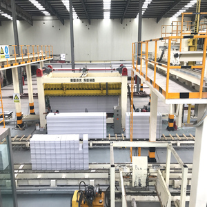 Lightweight AAC Plant <strong>Alc</strong> <strong>Panel</strong> Production Line in China Featuring Fly Ash and PLC Core Components