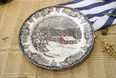 Gray plate