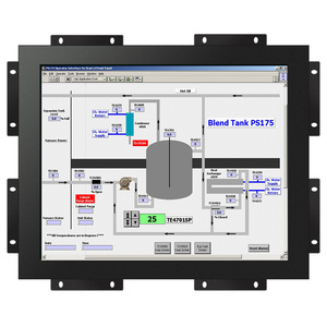 Monitor LCD de marco abierto de pantalla táctil cuadrada 4:3 de alta calidad Monitor industrial de 12 pulgadas Altavoz incorporado Nuevo - Product Image 1
