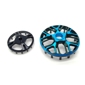 Заводские детали для двигателя дрона, бесщеточные компоненты двигателя, анодирование, крышка статора, часть вала ротора, обработка ЧПУ - Product Image 3