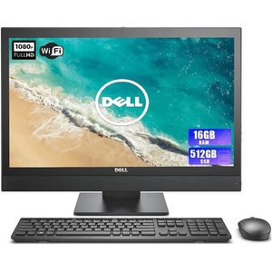 适用于戴尔OptiPlex 5250多合一台式电脑，配有21.5英寸FHD显示屏I9处理器16GB内存512GB固态硬盘欧盟/英国插头键盘 - Product Image 2
