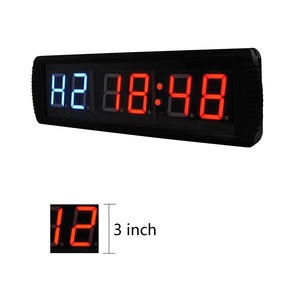 Multifunktion ale programmier bare Anzeige Stoppuhr Countdown-Uhr Digital LED Gym Sports Interval Timer für Tabata Training Workouts - Product Image 1