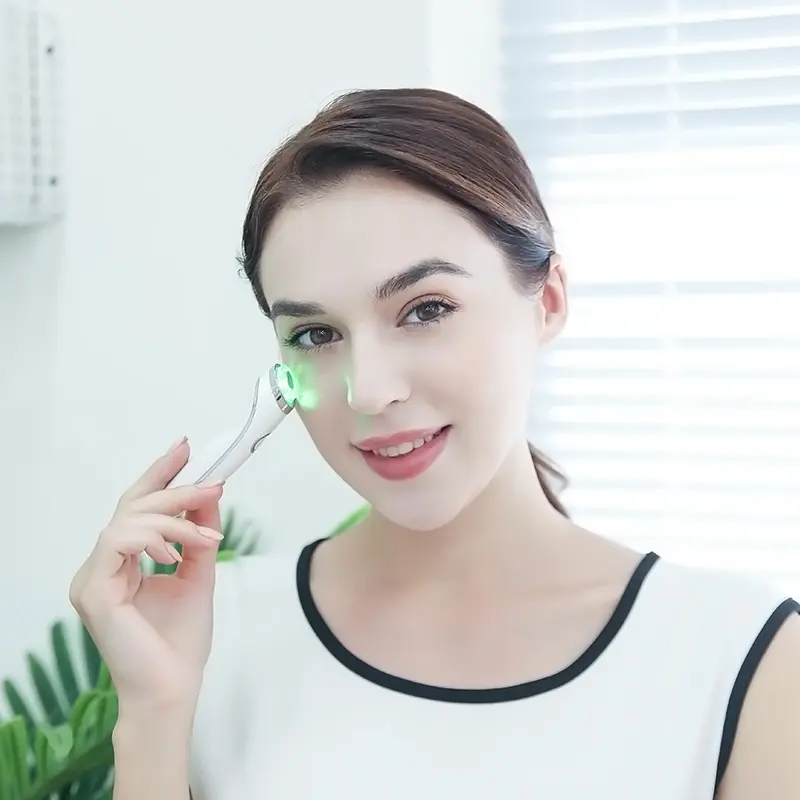 هدية مخصصة جديدة قوية الاهتزاز جهاز تجميل العين تخفيف التعب الكهربائية آلة تدليك الوجه