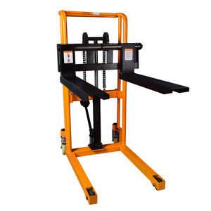 便宜的价格迷你手动液压堆垛机500千克轻型手动托盘堆垛机 - Product Image 5