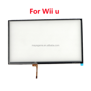 Yüksek kaliteli Wii U Gamepad WIIU denetleyici dokunmatik ekran Digitizer cam Panel oyun aksesuarları - Product Image 4