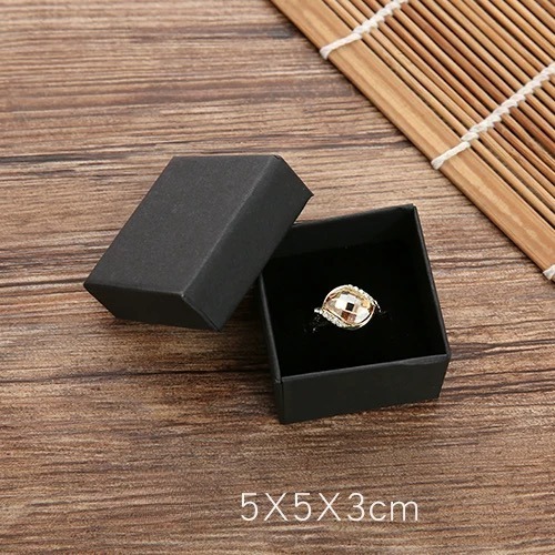 Black 5x5x3 cm for ring