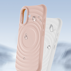 2025 yeni dalgalı su desen sıvı silikon cep telefonu kılıfı anti-sonbahar şok geçirmez Apple serisi ile uyumlu - Product Image 3