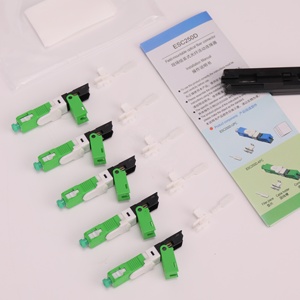 <strong>Embedded</strong> Fast SC APC Connector Drop Cable Fiber Optic Esc 250D Quick Connector Single-Mode G652D Fiber Compatible 3G <strong>IP</strong> GSM <strong>TCP</strong> - Product Image 2