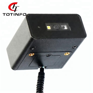 Lector de código de barras de alta velocidad, escáner de código de barras con interfaz RS232, móvil, QR, 2D, 1D - Product Image 2