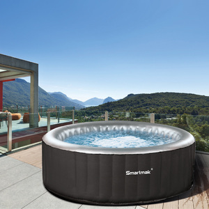 Taşınabilir Spa 4 kişi Spa yüzme havuzu açık sıcak küvet şişme - Product Image 1