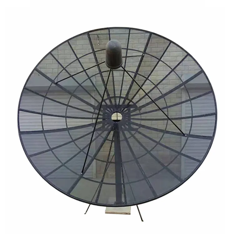 3.7 metro 370 centimetri c banda di 12 piedi di alluminio della maglia stazione di terra satellitare antenna parabolica