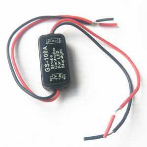 LED Brake <strong>Light</strong> Tail Stop <strong>Light</strong> 12-30V Flash Strobe Controller LED Flasher Module <strong>GS</strong>-100A - Product Image 2