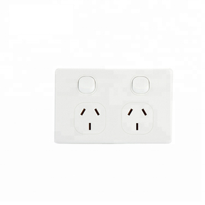 SAA Australia 1 gruppo Slimline luce interruttore PC materiale 250V Max. Voltaggio 16A Max. Corrente NFC rete residenziale uso personalizzato
