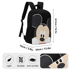 Рюкзак для отдыха студентов с рисунком милой мышки - Product Image 4