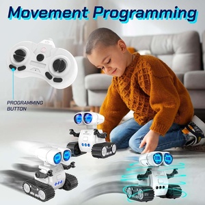 Smart telecomando Robot giocattolo Gesture Sensing RC Walkie talkie programmazione danza ambulante Robot con musica mutevole occhi a LED - Product Image 5