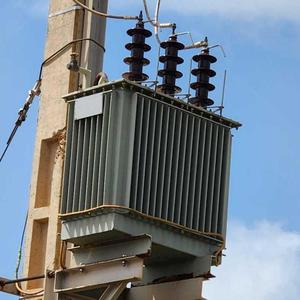 Trasformatore di distribuzione a bagno d'olio 100kVA per progetto di installazione di progetto di elettrificazione rurale 10kV 3 fasi 380V uscita - Product Image 1