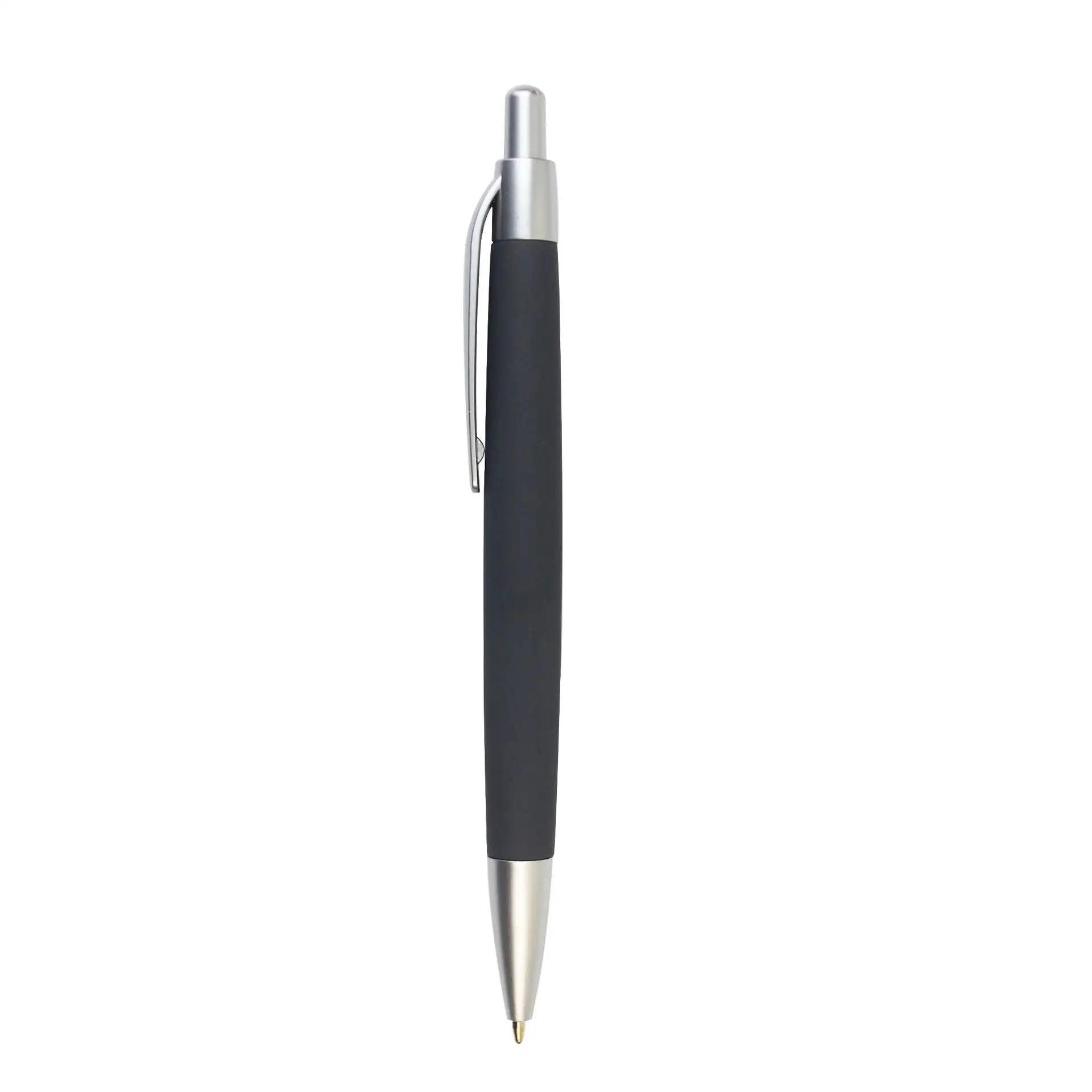 カスタムロゴのプラスチックボールペンが付いている販促用の新しいボールスタイラスソフトタッチスクリーンペン