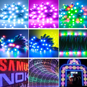Gouly, заводской прямой полноцветный пиксельный Светодиодный модуль dc12v ws2811 rgb, цифровой светодиодный пиксельный свет - Product Image 4