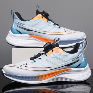 Calçados esportivos antiderrapantes masculinos para treinamento de salto longo Casual e exame de entrada da escola secundária Mesh Forro para correr