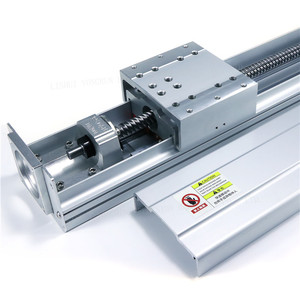 Actuador de movimiento de etapa lineal X Y Z Axis Riel deslizante lineal Aleación de aluminio Mesa deslizante cruzada Guía de riel lineal para CNC - Product Image 1