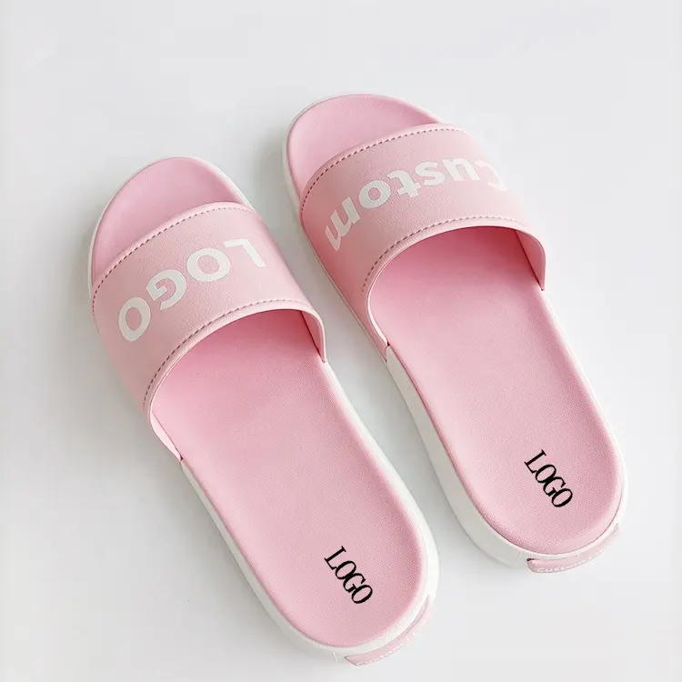 Unieke Zool Vrouwen Slides Custom Logo Lente Vrouwen Slippers Kids Mannen Slides Slippers Slippers Custom Logo Glijbaan