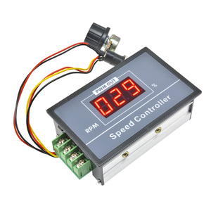 30A DC6V-60V PWM Motor drehzahl regler Digitale LED-Anzeige 0 ~ 100% Potentiometer-Schalter mit einstellbarem Spannungs regler - Product Image 1