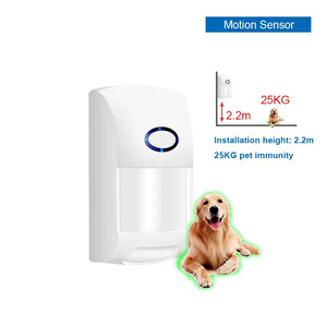 Hareket sensörü 25kg Pet bağışıklık ev hırsız akıllı Alarm sistemi için 433MHz kablosuz PIR detektörü Alarm - Product Image 2