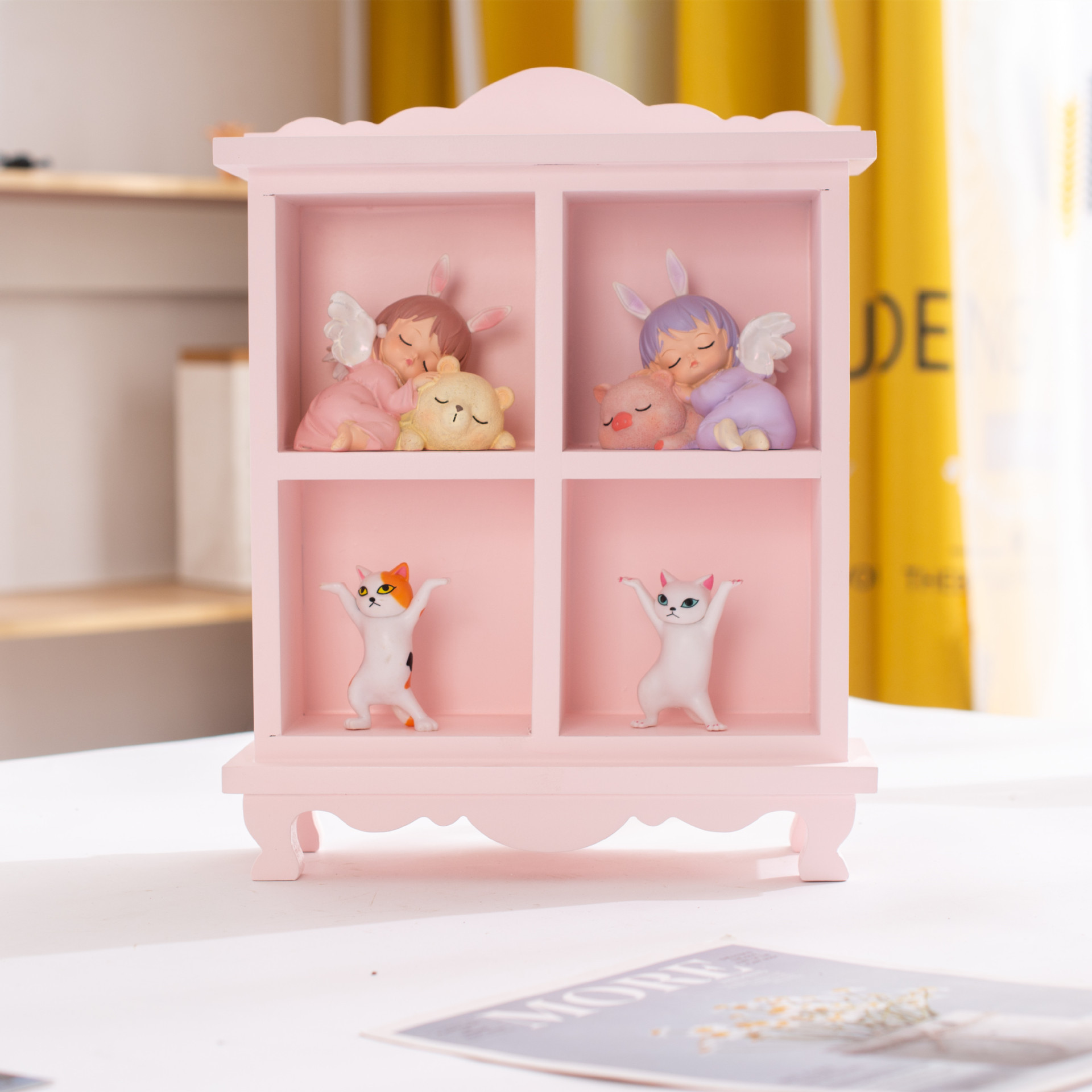 All pink 22*8*26CM