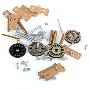 教育玩具4輪ロボットスマートカーシャーシキットカー、DIY arduinoKIT用スピードエンコーダー付き - Product Image 3