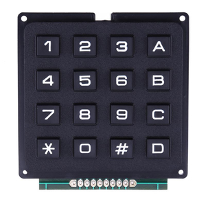 3*4 4*4 interruttore a matrice tastiera tastiera modulo Array tasti in plastica ABS 4x4 3x4 12 16 tasto a membrana interruttore a membrana tastiera a membrana - Product Image 4