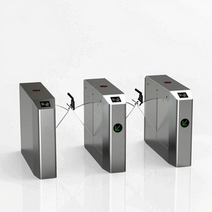 Produttore Cartoon sicurezza HDPE Flap cancello tornello sistema di controllo di accesso con riconoscimento facciale e RFID per la barriera della metropolitana - Product Image 2