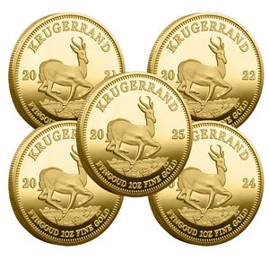 Đồng tiền kỷ niệm <span class=keywords><strong>Krugerrand</strong></span> cổ điển Nam Phi, thiết kế Paul Kruger & Springbok, đồ thủ công bằng kim loại, quà lưu niệm, đồ sưu tầm - Product Image 3