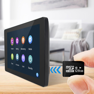 CE RoHS FCC Compliant 7 Inch Waterproof <strong>Video</strong> Door Phone <strong>System</strong> 4-Wire <strong>Intercom</strong> with Night Vision Color Camera for Outdoor Use - Product Image 4