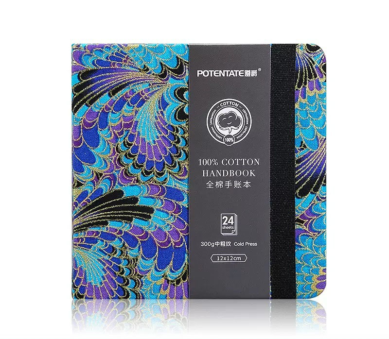 12x12cm moyen grossier (paon)