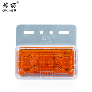 QL 3069 super bright กันน้ำ24V ไฟ LED เครื่องหมายด้านข้างสัญญาณไฟเลี้ยวลงไฟกวาดล้างมุมสำหรับรถบรรทุกรถพ่วง - Product Image 2