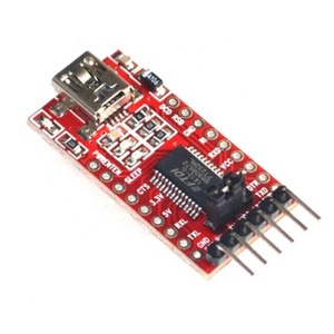 USB a TTL compatible con 3,3 V 5V cable de descarga mini módulo de interfaz tablero rojo dedicado FT232RL - Product Image 5