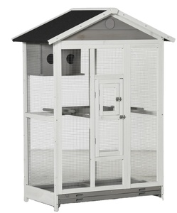 บ้านนกไม้ขนาดใหญ่ บ้านนกไม้ที่ยั่งยืน ท่อไม้สําหรับนก - Product Image 1