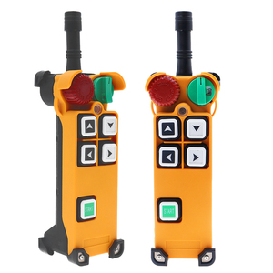F24-4S di vendita diretta 4 pulsanti a velocità singola cavo elettrico di sollevamento universale gru mobile telecomando
