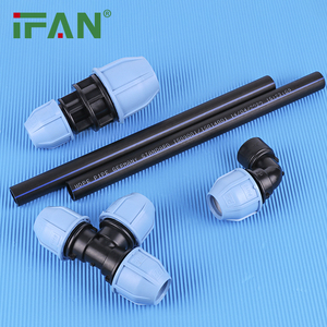 IFAN ASTM D3035 özelleştirilmiş HDPE sıhhi tesisat 20-110MM HDPE tüp yüksek kalite siyah HDPE boru - Product Image 5