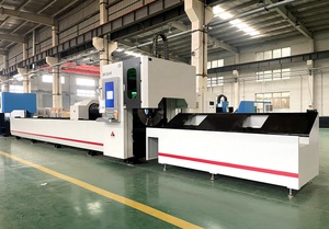 Macchina per il taglio di tubi Laser in fibra di carico e scarico Auto lunghezza 6 metri tubi in alluminio ferro acciaio H fascio Laser Cutter 3KW - Product Image 2