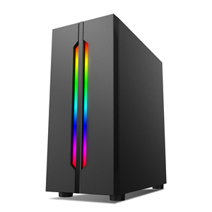 Fashional Gaming PC-Gehäuse im Jahr 2022 192-8 RGB-LED-Streifen auf der Vorderseite mit RGB-Lüfter - Product Image 3