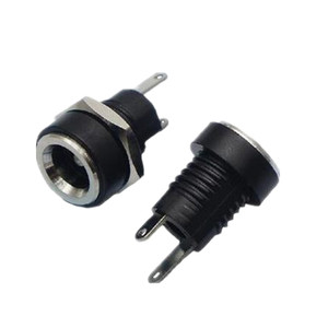 5.5x2.1mm 5.5x2.5mm 3.5x1.3mm DC güç kaynağı kadın Jack konnektörü DC-022B DC soket 2 bacaklar terminalleri - Product Image 5