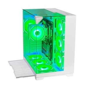 Pcooling новый дизайн Micro Atx Oem Заводская пользовательская стеклянная панель компьютерный ПК Настольный Rgb игровой чехол для геймера - Product Image 2
