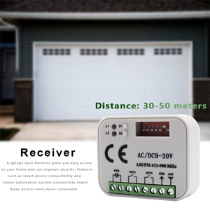 SMG-662 Garage Fernbedienung Empfänger Universal 300-868MHz RX MULTI AC DC 12V 24V 9-30V Electric Gate Control 2-Kanal-Modul - Product Image 4