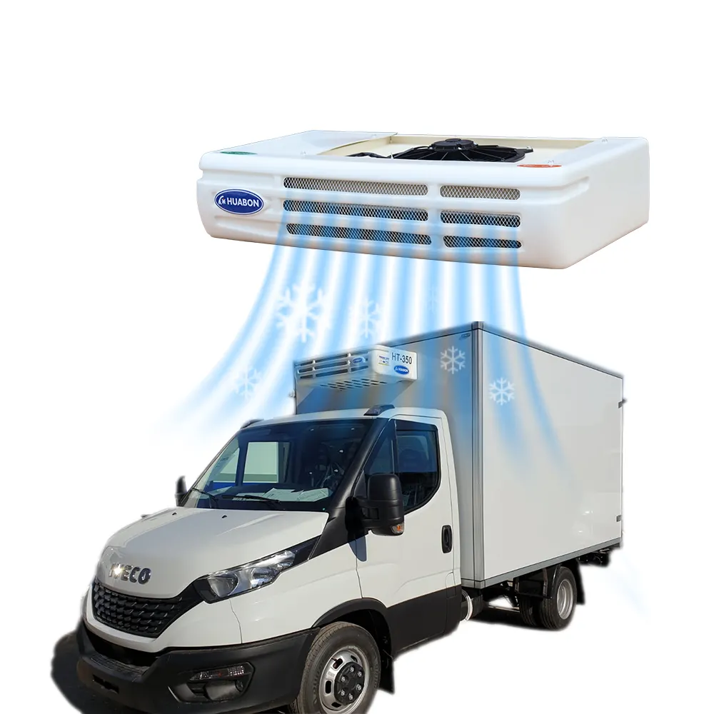 12 24 Volt Vehicle Transport Freezer Refrigeration Units for Refrigerated Box Truck