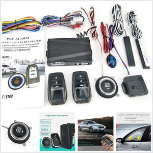 Alarma de coche PKE de 12V CC, botón pulsador pasivo, entrada sin llave con reinicio, llave de aprendizaje, automatización inteligente del coche, sistema de arranque y parada del motor - Product Image 2