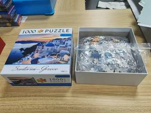 New Arrival chất lượng tốt nhất tùy chỉnh tùy chỉnh trẻ em câu đố đồ chơi giáo dục Box <span class=keywords><strong>Maker</strong></span> 1000 miếng Câu Đố ghép hình cho người lớn - Product Image 5