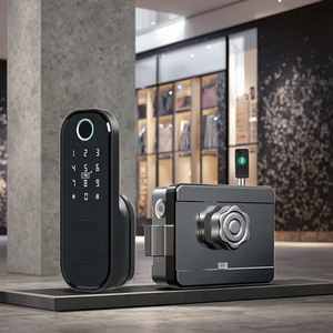 Smart Lock WIFI Tuya Ttlock APP-Steuerung Finger abdruck Elektronischer digitaler Touchscreen Tastatur Code Schlüssel Smart Türschloss - Product Image 2