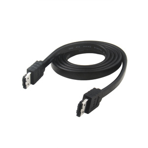 ポータブルハードドライブ用1M E-SATA eSATAオス-オス延長データ転送ケーブルコード - Product Image 1