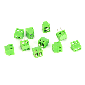 Bloque de terminales de cableado de PCB tipo tornillo de conector USB 2P 3P enchufable directo de fábrica con voltaje nominal de Pin recto 300V - Product Image 2